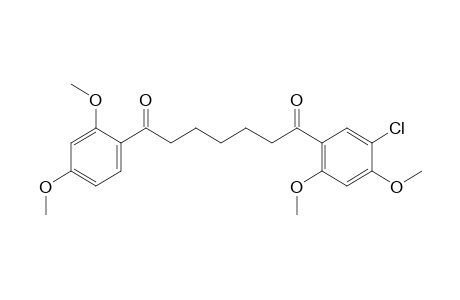 1-(5-CHLORO-2,4-DIMETHOXYPHENYL)-7-(2,4-DIMETHOXYPHENYL)-1,7-HEPTANEDIONE