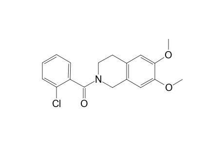 (2-Chloro-phenyl)-(6,7-dimethoxy-3,4-dihydro-1H-isoquinolin-2-yl)-methanone