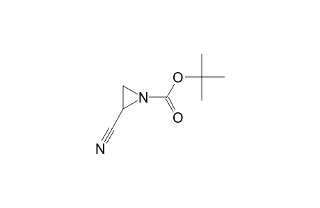 tert-Butyl 2-cyano-1-aziridinecarboxylate