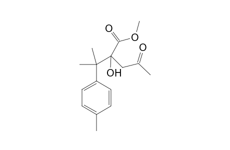 Methyl 2-[4-methyl-1-isopropylphenyl]-2-hydroxy-4-oxopentanoate