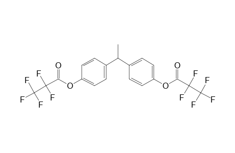 Bisphenol E, bis(pentafluoropropionate)