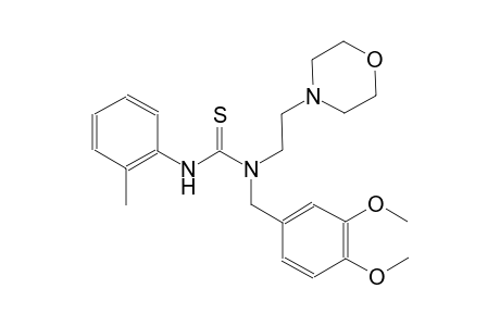 thiourea, N-[(3,4-dimethoxyphenyl)methyl]-N'-(2-methylphenyl)-N-[2-(4-morpholinyl)ethyl]-