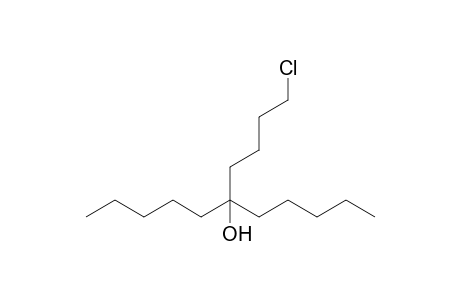 6-(4-Chloranylbutyl)undecan-6-ol