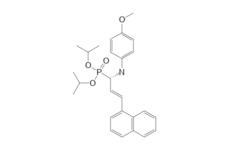 DIISOPROPYL-1-[N-(4-METHOXYPHENYL)-AMINO]-3-(1-NAPHTHYL)-2-PROPENYLPHOSPHONATE