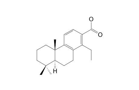 (4bS,8aS)-1-ethyl-4b,8,8-trimethyl-5,6,7,8a,9,10-hexahydrophenanthrene-2-carboxylic acid