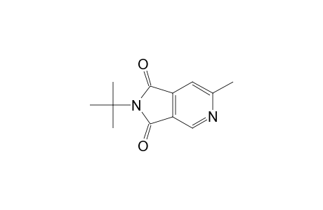 1H-Pyrrolo[3,4-c]pyridine-1,3(2H)-dione, 2-(1,1-dimethylethyl)-6-methyl-