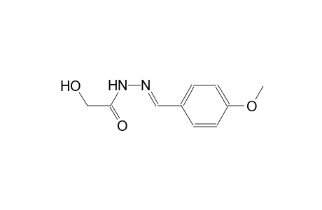acetic acid, hydroxy-, 2-[(E)-(4-methoxyphenyl)methylidene]hydrazide