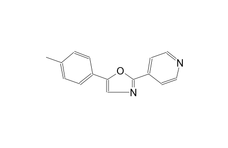 4-[5-(4-methylphenyl)-1,3-oxazol-2-yl]pyridine