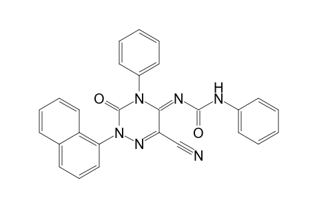 Urea, [6-cyano-3,4-dihydro-2-(1-naphthalenyl)-3-oxo-4-phenyl-1,3,5-triazin- 5(2H)-ylidene]phenyl-