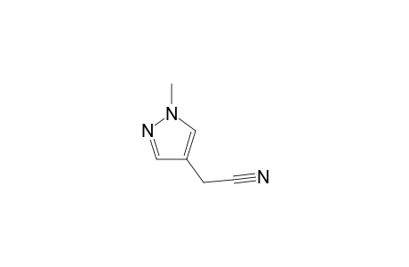 2-(1-Methyl-1H-pyrazol-4-yl)acetonitrile