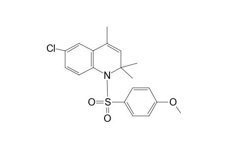 4-[(6-Chloro-2,2,4-trimethyl-1(2H)-quinolinyl)sulfonyl]phenyl methyl ether