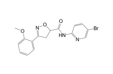 5-isoxazolecarboxamide, N-(5-bromo-2-pyridinyl)-4,5-dihydro-3-(2-methoxyphenyl)-