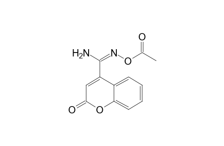 N-acetoxy-2-oxo-2H-[1]benzopyran-4-carboxamide oxime