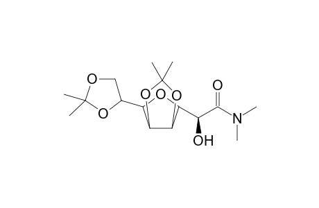 N,N-Dimethyl-3,6-anhydro-4,5:7,8-di-O-isopropylidene-D-erythro-L-allo-octonamide