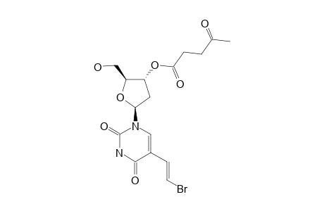 (E)-5-(2-BROMOVINYL)-3'-O-LEVULINYL-2'-DEOXY-URIDINE