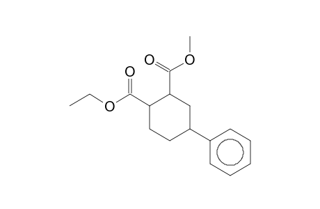 1-Ethyl 2-methyl 4-phenyl-1,2-cyclohexanedicarboxylate