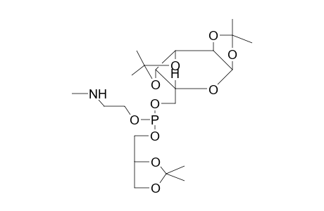 1,2-O-ISOPROPYLIDENEGLYCEROL, 3-M-METHYLAMINOETHYL(1,2;3,4-DI-O-ISOPROPYLIDEN-D-GALACTOPYRANOSO)PHOSPHITE