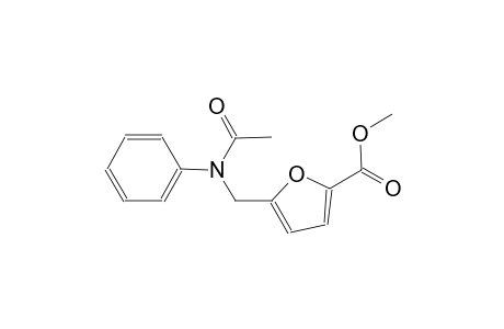 2-furancarboxylic acid, 5-[(acetylphenylamino)methyl]-, methylester