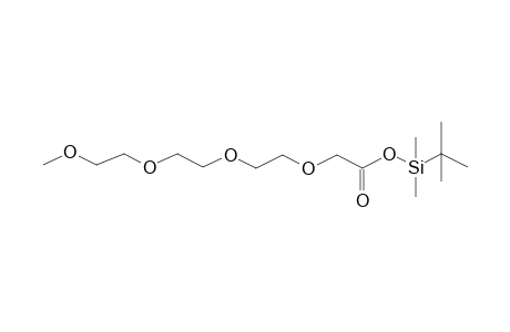 3,6,9,12-Tetraoxatridecanoic acid, tbdms derivative