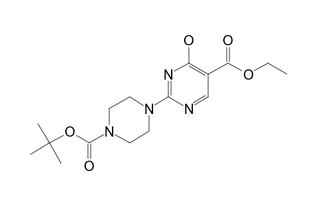 Ethyl 2-(4-(T-boc)piperazin-1-yl)-4-hydroxypyrimidine-5-carboxylate