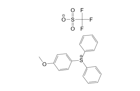 (4-Methoxyphenyl)diphenylsulfonium triflate
