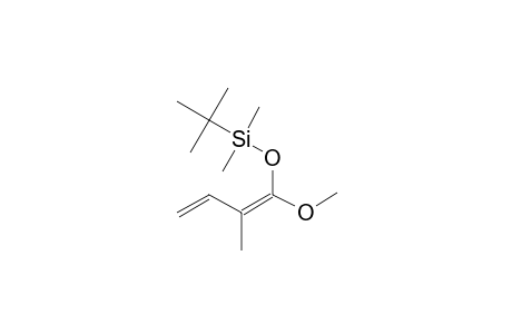 (Z)-TERT.-BUTYL-(1-METHOXY-2-METHYL-1,3-BUTADIENYLOXY)-DIMETHYLSILANE