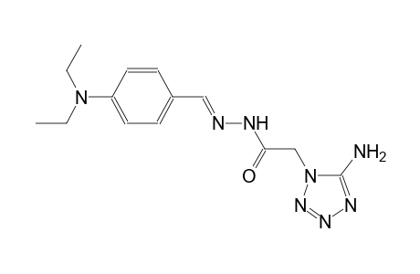 2-(5-amino-1H-tetraazol-1-yl)-N'-{(E)-[4-(diethylamino)phenyl]methylidene}acetohydrazide