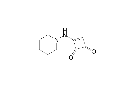 3-(N-Piperidinoamino)-3-cyclobuten-1,2-dione