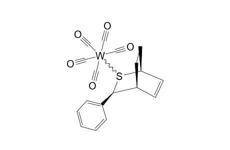 EXO-PENTACARBONYL-(3-PHENYL-2-THIABICYCLO-[2.2.1]-HEPT-5-ENE)-TUNGSTEN