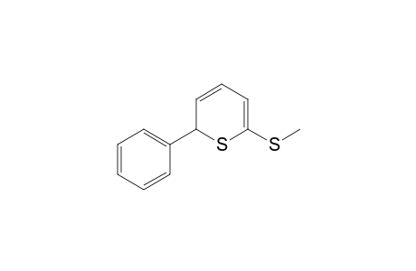 6-Methylthio-2-phenyl-2H-thiopyran