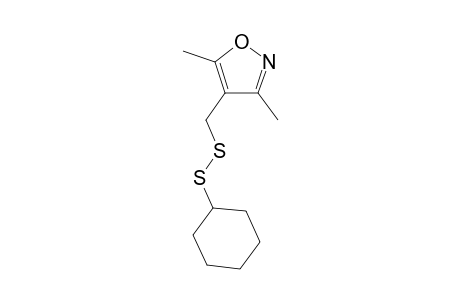 4-((cyclohexyldisulfanyl)methyl)-3,5-dimethylisoxazole