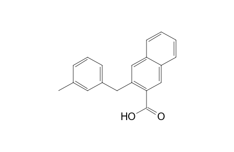 3-(3-Methylbenzyl)-2-naphthoic acid