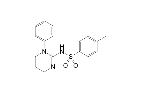 4-methyl-N-(1-phenyl-5,6-dihydro-4H-pyrimidin-2-yl)benzenesulfonamide