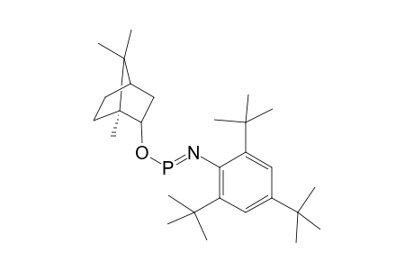 [(1S)-endo]-(-)-Borneyl-(2,4,6-tri-tert-butylphenylimino)phosphan