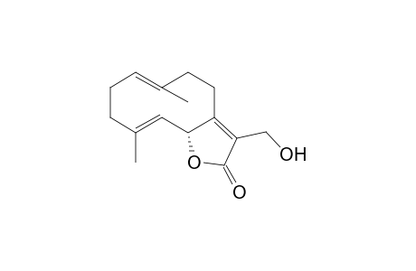13-Hydroxy-.7,11-ene-beta.cyclocostunolide