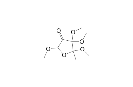 2,4,4,5-Tetramethoxyl-5-methyltetrahydrofuran-3-one