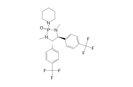 (+)-(4-R,5-R)-1,3-DIMETHYL-4,5-BIS-(TRIFLUOROMETHYL-PHENYL)-2-PIPERIDINO-2H-1,3,2-DIAZAPHOSPHOLIDINE-2-OXIDE