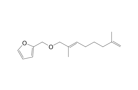Furan, 2-[[(2,7-dimethyl-2,7-octadienyl)oxy]methyl]-, (E)-