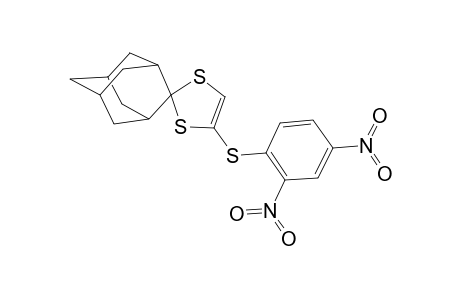 4'-(2,4-Dinitrophenylthio)spiro[adamantane-2,2'-(1,3)-dithiolane]