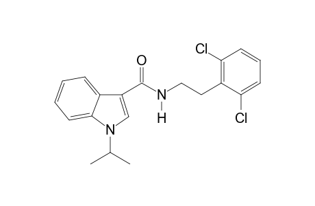 N-[2-(2,6-Dichlorophenyl)ethyl]-1-(propan-2-yl)-1H-indole-3-carboxamide