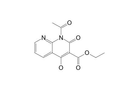 1-ACETYL-3-ETHOXYCARBONYL-4-HYDROXY-1,8-NAPHTHYRIDIN-2-ONE