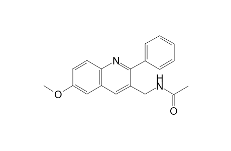 N-(6-Methoxy-2-phenyl-quinolin-3-yl-methyl)-acetamide