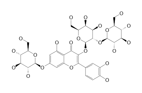 QUERCETIN-3-O-BETA-D-GLUCOPYRANOSYL-(1->2)-BETA-D-GALACTOPYRANOSYL-7-O-BETA-D-GLUCOPYRANOSIDE