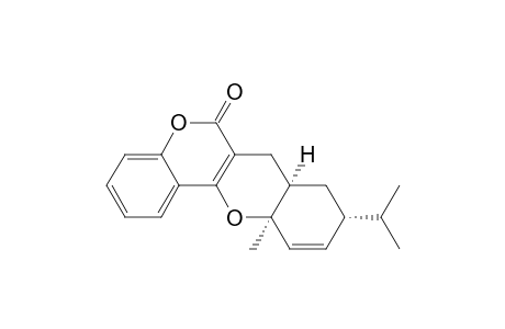 (7aR,9R,11aS)-11a-methyl-9-propan-2-yl-7,7a,8,9-tetrahydrochromeno[3,2-c]chromen-6-one