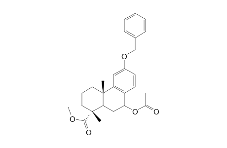 Methyl 12-Benzyloxy-7-acetoxypodocarpa-8,11,13-trien-19-oate