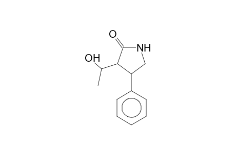3-(1-Hydroxyethyl)-4-phenylpyrrolidin-2-one