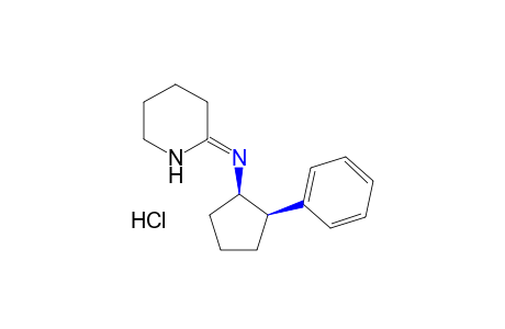 2-[(cis-2-PHENYLCYCLOPENTYL)IMINO]PIPERIDINE, MONOHYDROCHLORIDE