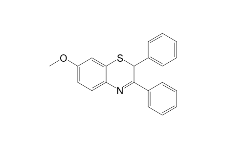 2,3-Diphenyl-7-methoxy-2H-benzo[1,4]thiazine