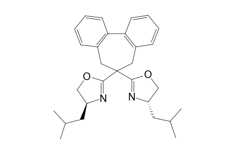 6,6-bis[4'(S)-4'-isobutyloxazolin-2'-yl]dibenzo[a,c]-1,3-cycloheptadiene