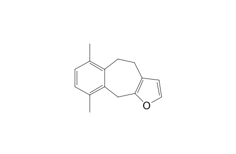 4H-Benzo[5,6]cyclohepta[1,2-b]furan, 5,10-dihydro-6,9-dimethyl-